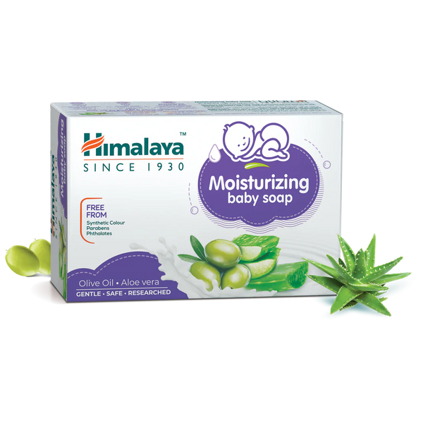 Himalaya Herbals Moisturizing Baby Soap With Aloe 125G