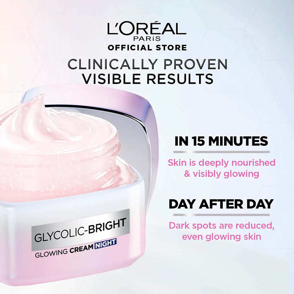 L'Oréal Paris Glycolic Bright Glowing Night Cream