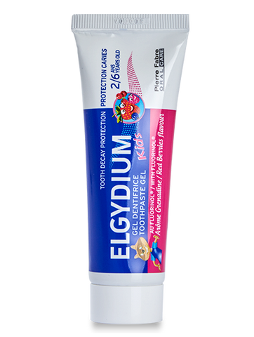 Elgydium Kids Red Berries Toothpaste Ages 2 to 6