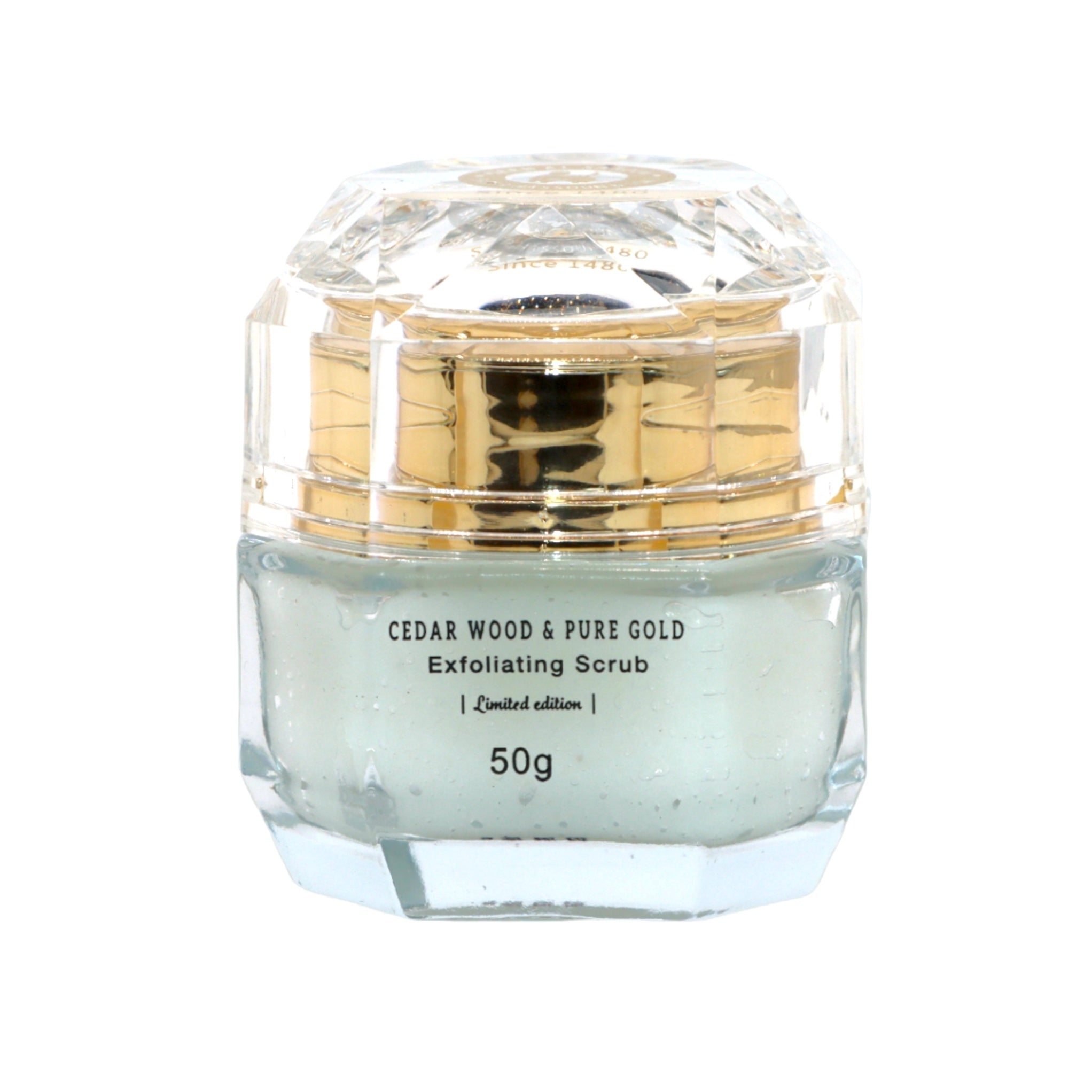 Khan Al Saboun  Scrub  Cedar Wood & Pure Gold