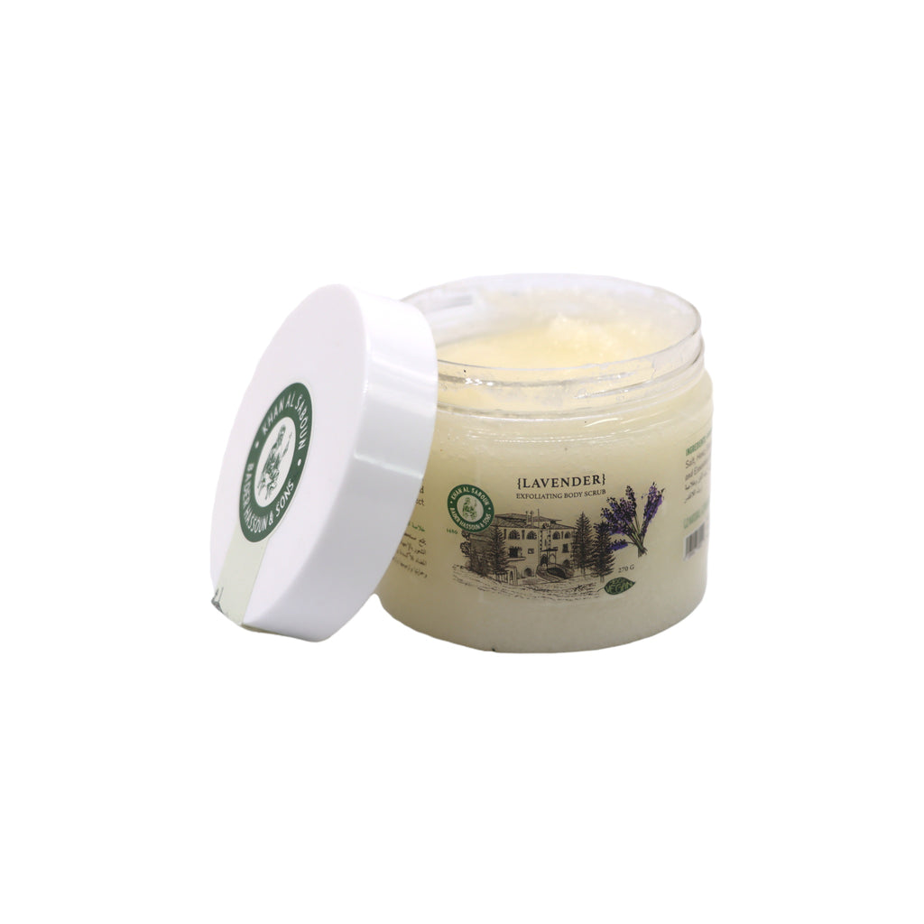 Khan Al Saboun  Exfoliating Scrub  Lavender