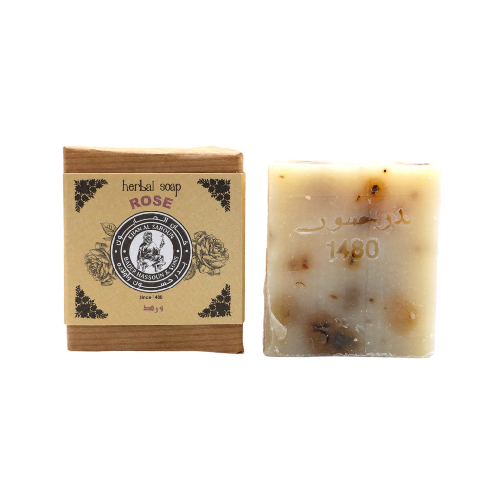 Khan Al Saboun  Herbal Soap  Rose