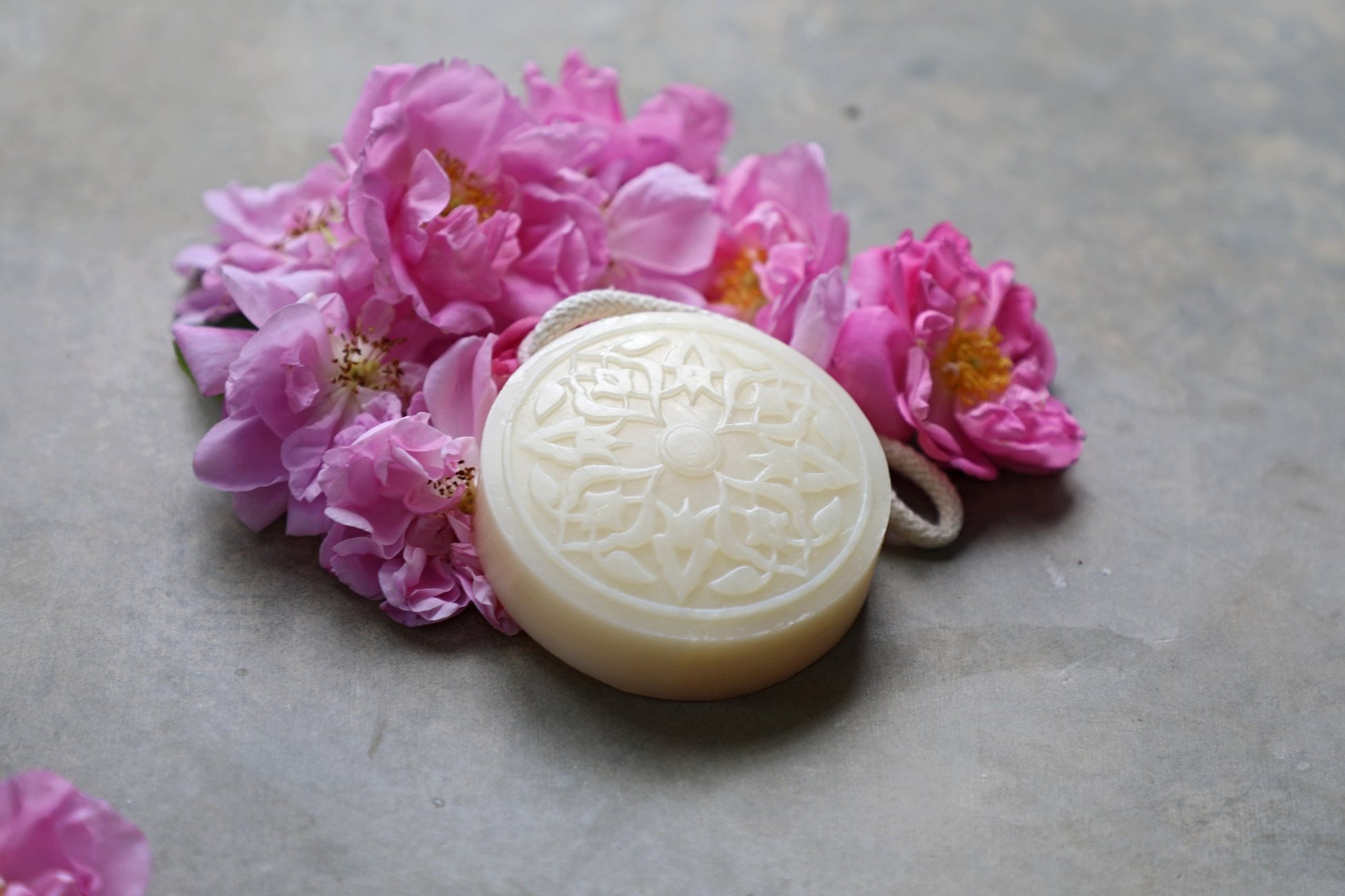 saydaliati_SENTEURS D'ORIENT_Rose of Damascus Hammam Soap_Hammam Soaps