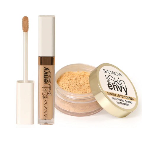 Samoa Skin Envy Concealer + Banana Powder Bundle