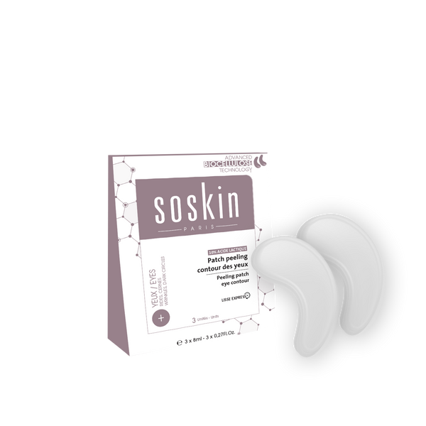 Eye peeling patch with 10% Lactic Acid (Age performance range)