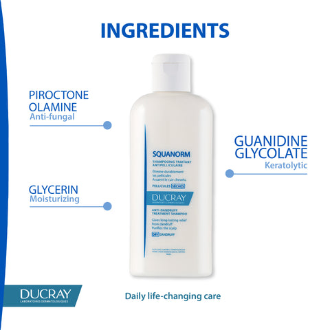 Squanorm Anti-Dandruff Shampoo - Dry Scalp 200ML