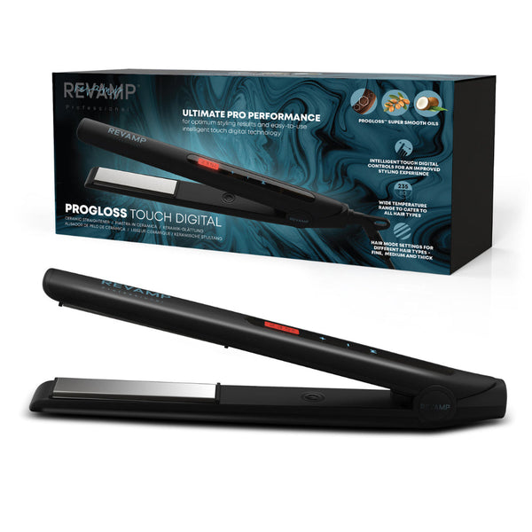 Revamp Progloss Touch Digital Ceramic Hair Straightener