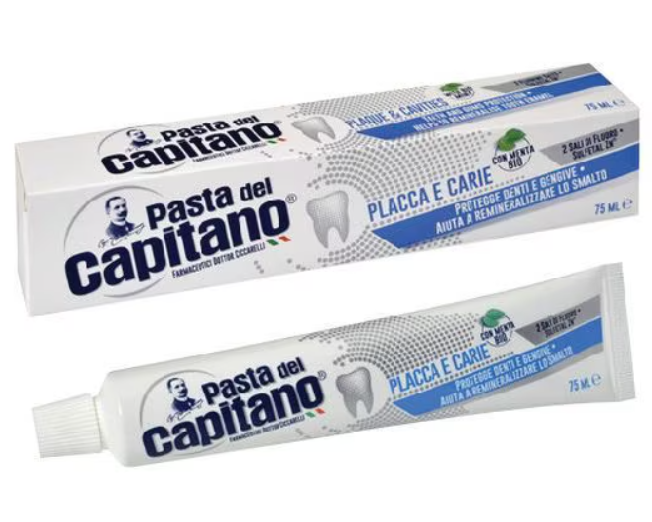 Pasta del Capitano Travel Kit Toothpaste 25ml & Mini Toothbrush