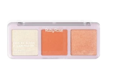 Ruby rose blush and highlight trio