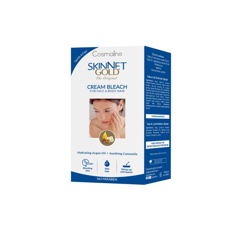 Skinnet Gold Cream Bleach 50+25ml (KIT)