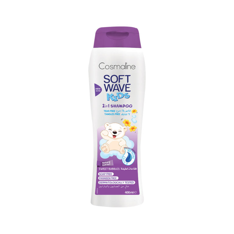 Kids 2 in 1 Shampoo Sweet Bubbles 400 ml
