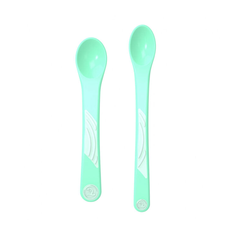 Twistshake 2x Feeding Spoon Set 4+m (7 Colors)