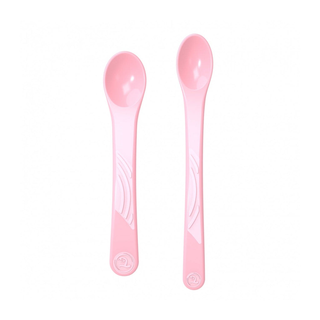 Twistshake 2x Feeding Spoon Set 4+m (7 Colors)