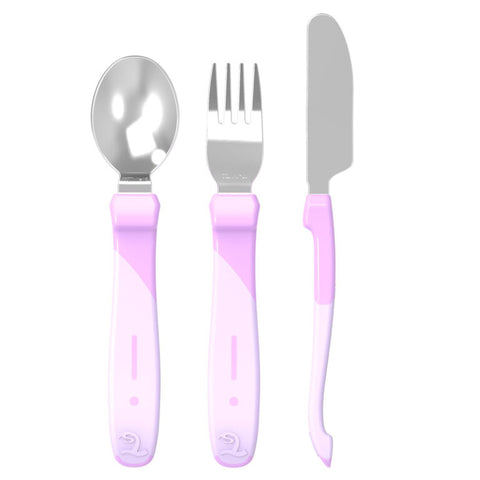 Twistshake Learn Cutlery Stainless Steel 12+m (7 Colors)