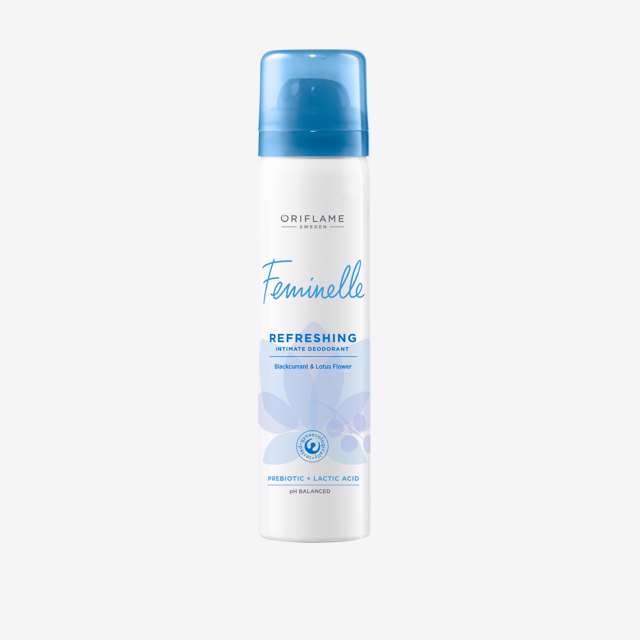 Feminelle Refreshing Intimate Deodorant Blackcurrant & Lotus Flower