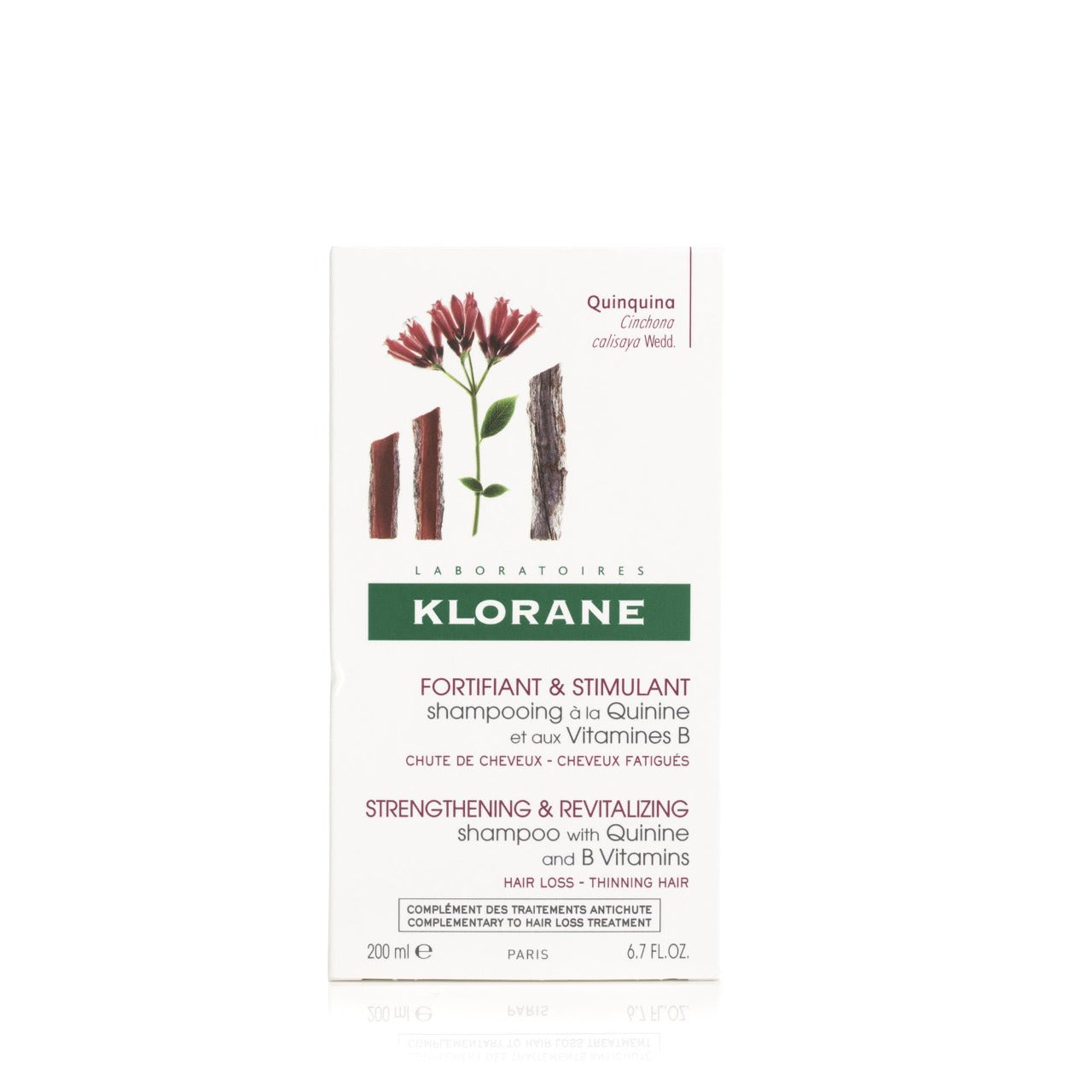Klorane Shampooing A La Quinine Fortifiant & Stimulant 400 ml