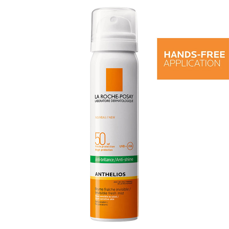saydaliati_LA ROCHE-POSAY_Anthelios Spf 50 Invisible Face Mist Anti-Shine  75ML_Sun Protection Mist