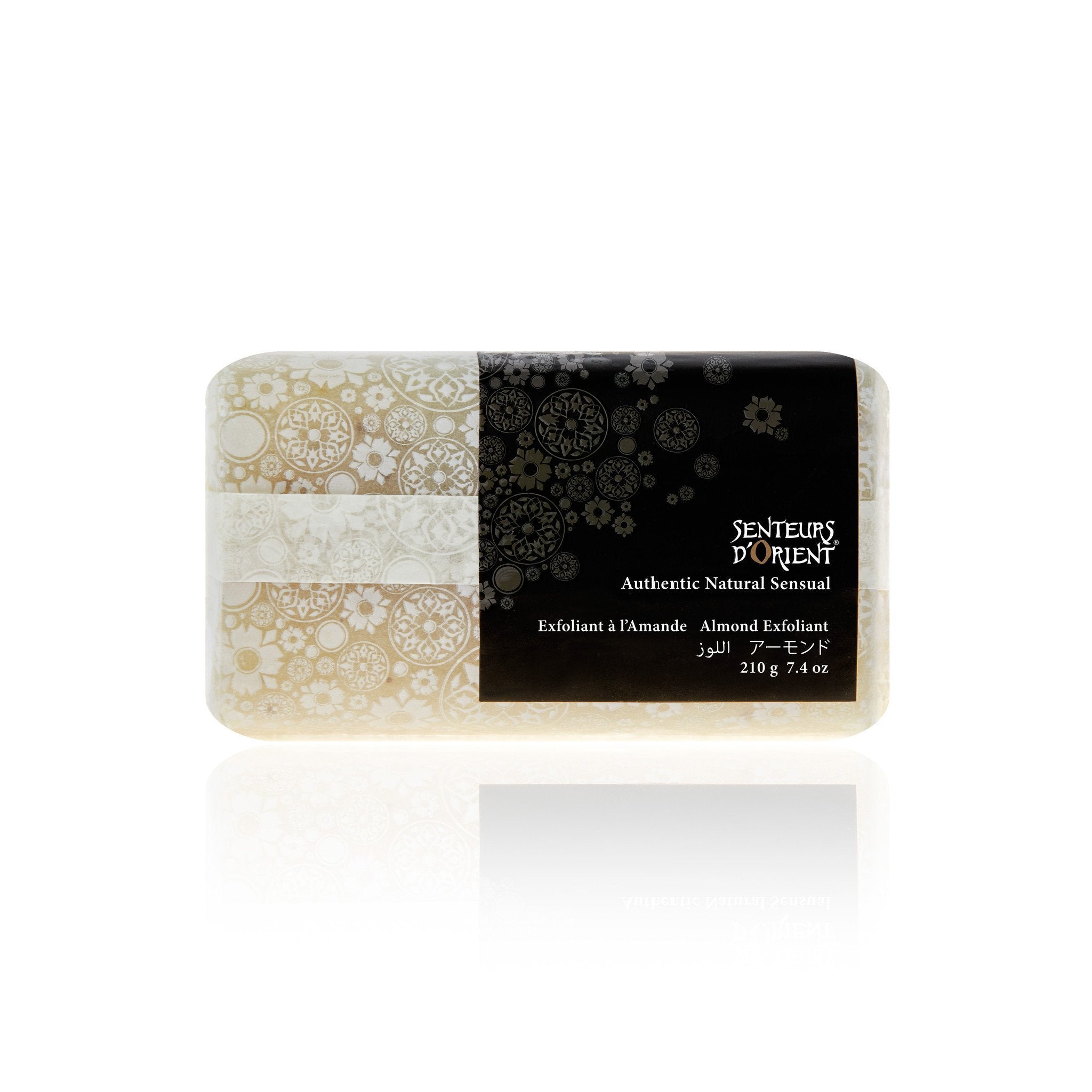 saydaliati_SENTEURS D'ORIENT_Almond Exfoliant Rough-Cut Bar Soap_Bath Soaps