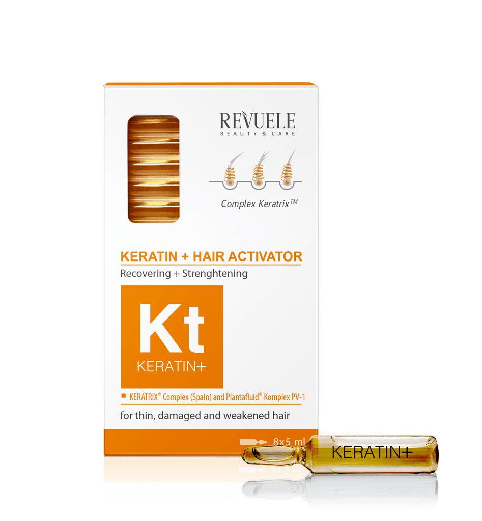 Keratin+ Ampoules Hair Restoration Activator