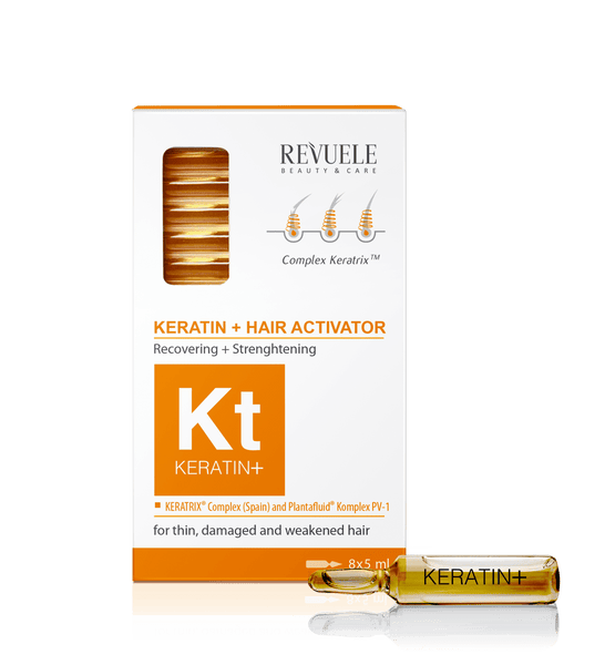 Keratin+ Ampoules Hair Restoration Activator