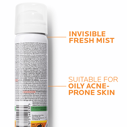 saydaliati_LA ROCHE-POSAY_Anthelios Spf 50 Invisible Face Mist Anti-Shine  75ML_Sun Protection Mist