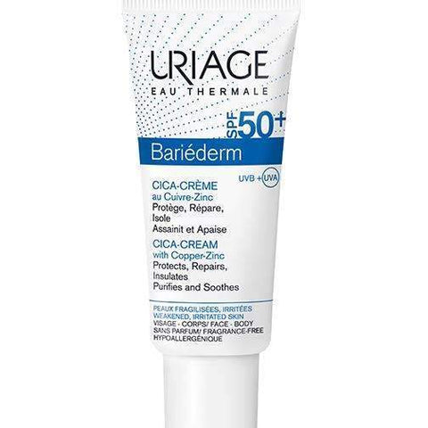 Bariéderm Cica-Cream With Cu-Zn SPF50 40ML