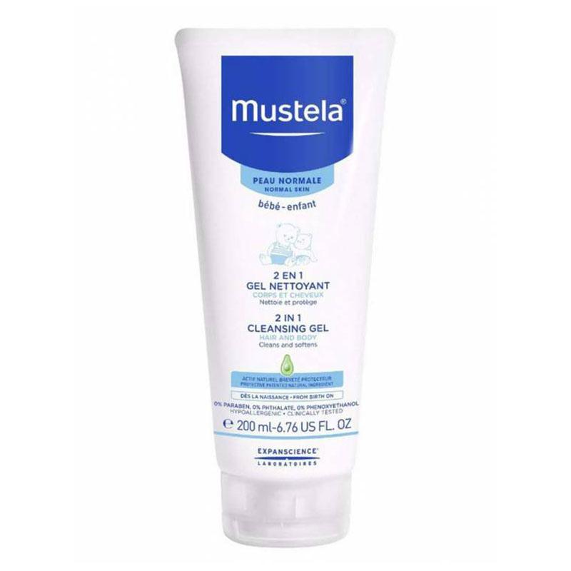 saydaliati_MUSTELA_2 in 1 Cleansing Gel 200ML_Hair & Body Wash