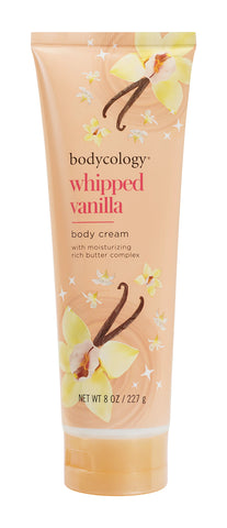 Bodycology Moisturizing Body Cream, Whipped Vanilla, 8 oz