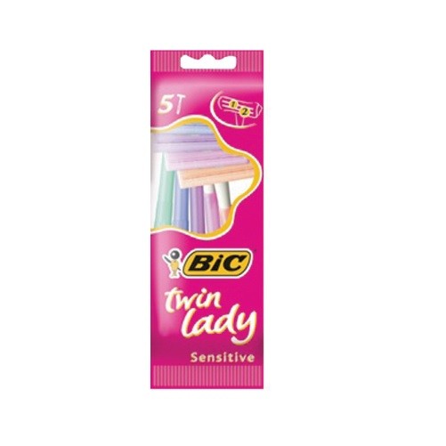 Bic Twin Lady Pouch Sensitive 5