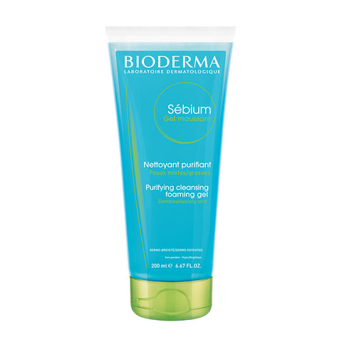 Sebium Gel moussant Purifying cleansing foaming gel Combination to oily skin