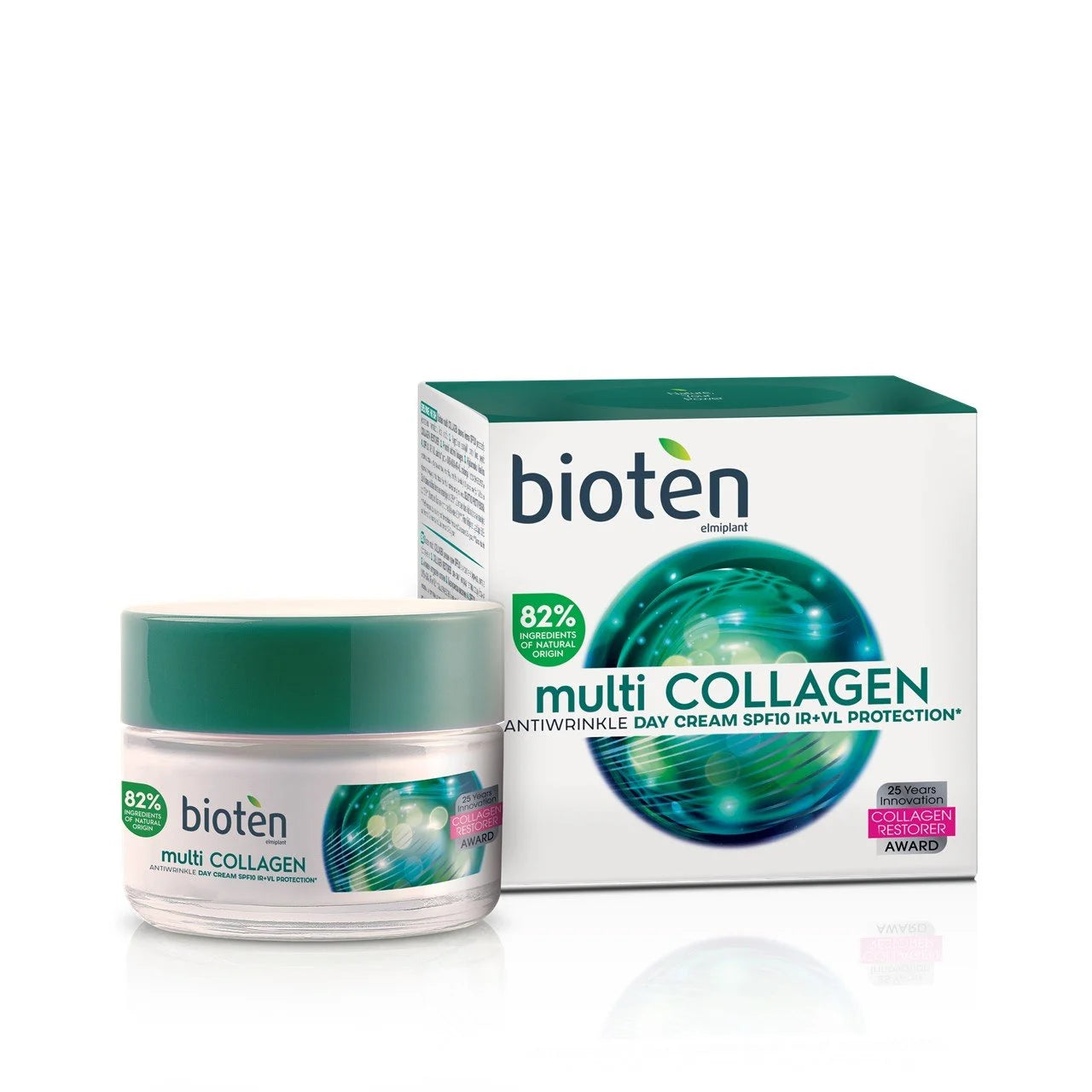 MULTI-COLLAGEN Antiwrinkle Day cream SPF10, IR & VL protection