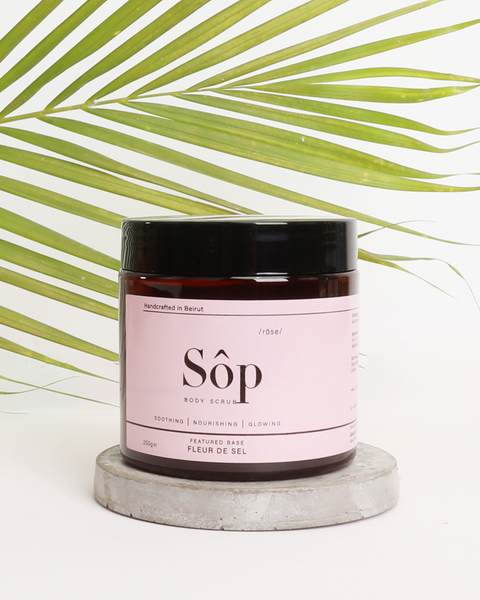 Rose Natural Body Scrub