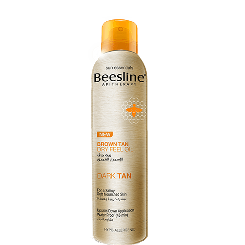 saydaliati_BEESLINE_Brown Tan Dry Feel Oil_Tanning Oil