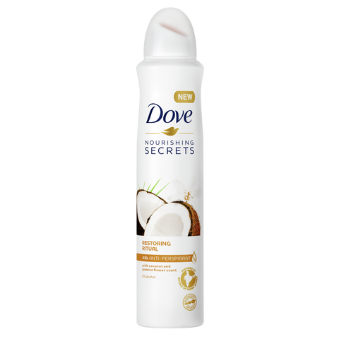 Dove Coconut & Jasmine Antiperspirant Deodorant 150ml