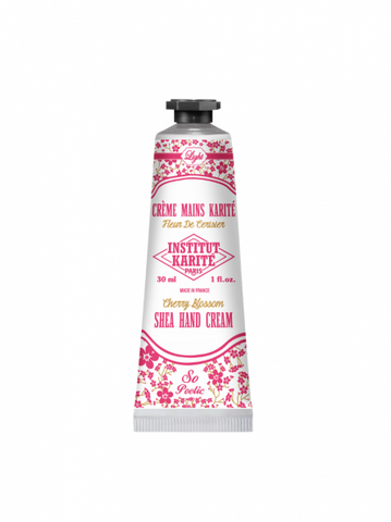 SHEA HAND CREAM LIGHT 30ML CHERRY BLOSSOM TUBE