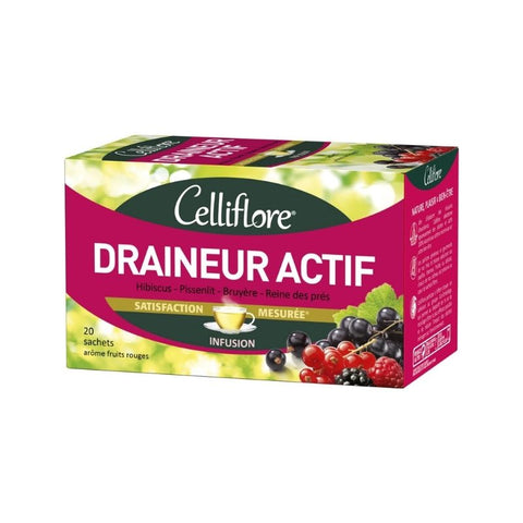 Celliflore Infusion Draineur Actif 20 sachets