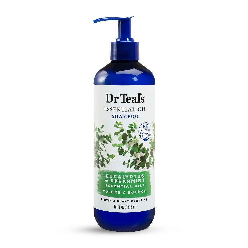 Dr. Teal's Shampoo Mint Vol & Bounce 16Oz