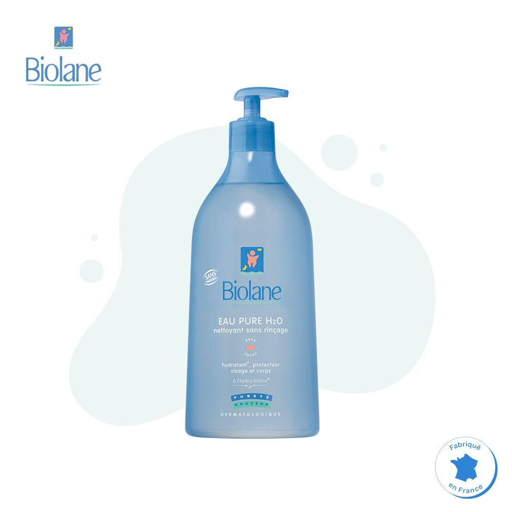 BIOLANE - Recharges eaux pures H2O - Visage & corps - Bébé - 2 x