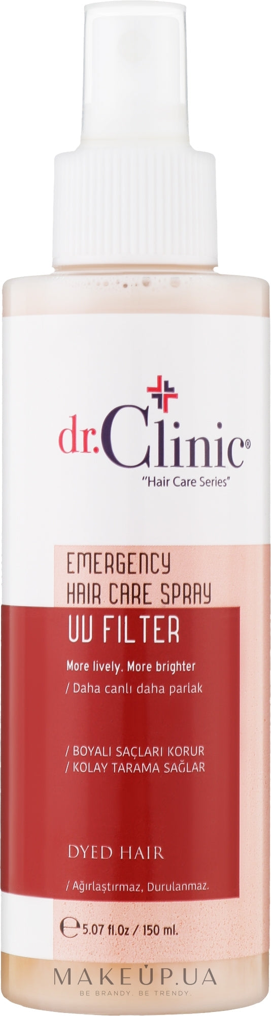 DR.CLINIC HAIR CARE SPRAY FOR DRY & COLORED HAIR 150ML