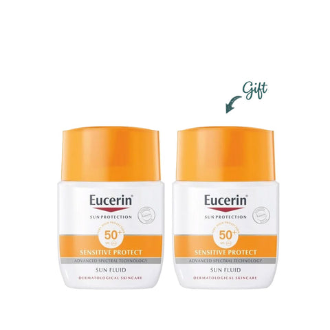 Eucerin X2 Sun Fluid Sensitive Protect SPF50+ 50ML