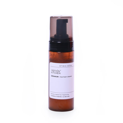 Potion Kitchen Geranium Face Foam Cleanser