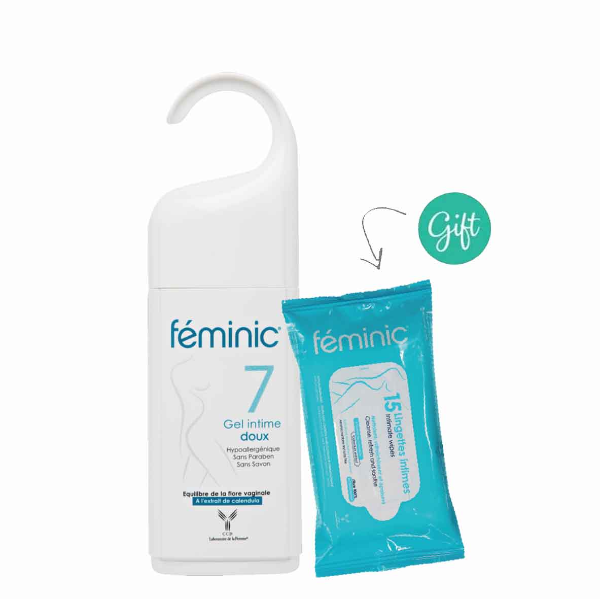 Buy Feminic 7 Intimate Gel and Get FREE Feminic Wipes