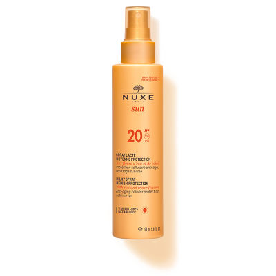 Face and Body Sun Spray NUXE Sun - SPF 20 Uva-uvb 150ML
