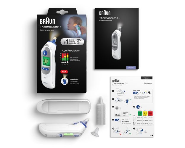 ThermoScan 7 Plus with Age Precision and Night mode