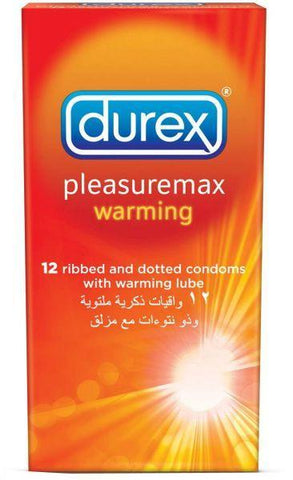 durex pleasuremax warming 12pack