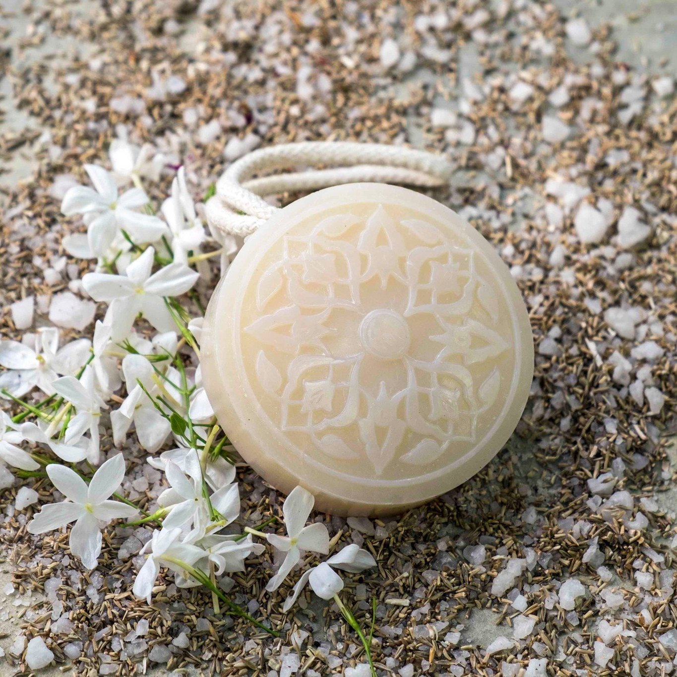 saydaliati_SENTEURS D'ORIENT_Jasmine of Arabia Hammam Soap_Hammam Soaps