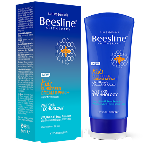 saydaliati_BEESLINE_Kids Sunscreen Cream SPF50 - Waterproof_Sunscreen