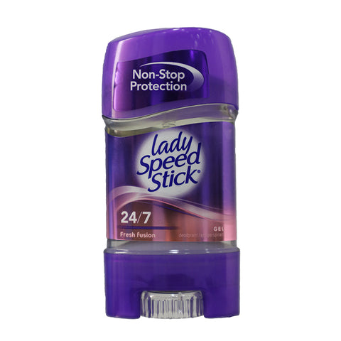 Lady Speed Stick, 24/7 Antiperspirant Deodorant, Fresh Fusion, Gel 65G