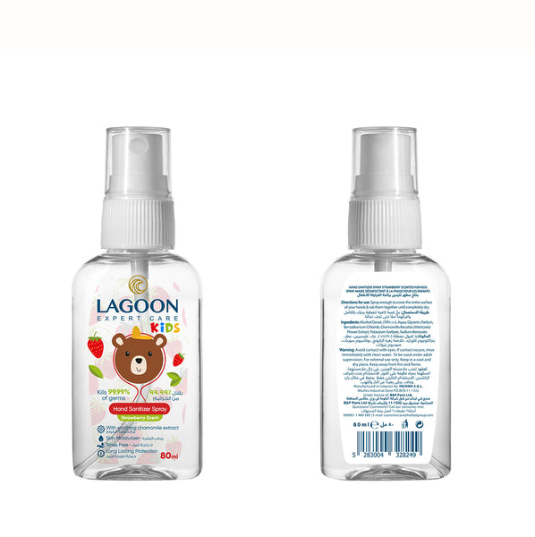 Kids Hand Sanitizer Spray Strawberry 80ml