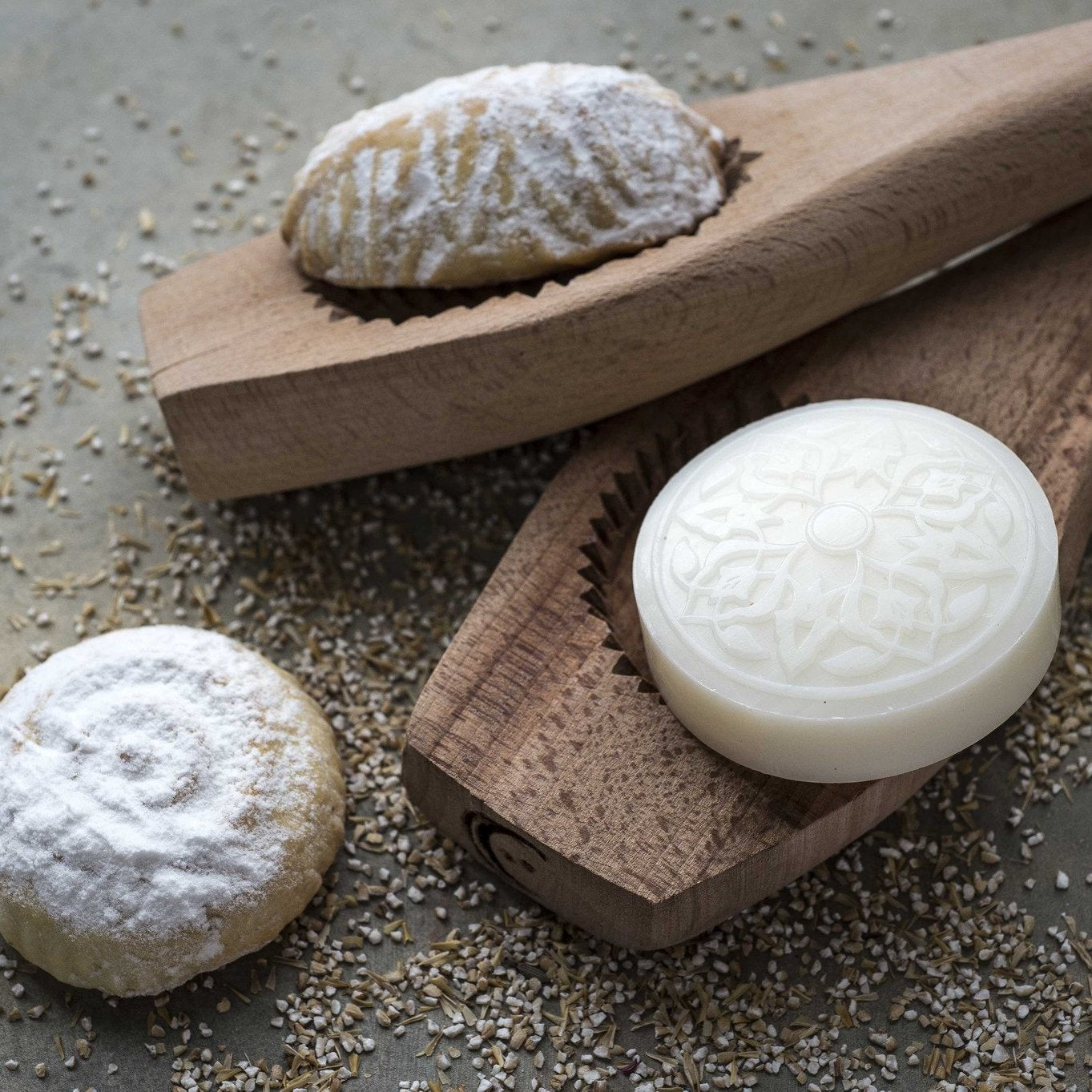 saydaliati_SENTEURS D'ORIENT_Lavender Ma'amoul Soap_Ma'amoul Soaps